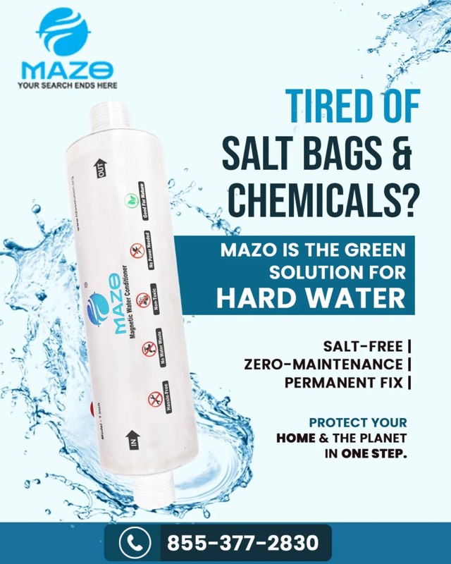 Hard water solution by Mazo Waters